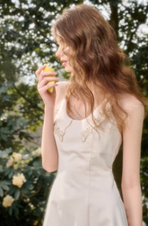 Healing Cloud Halter Dress